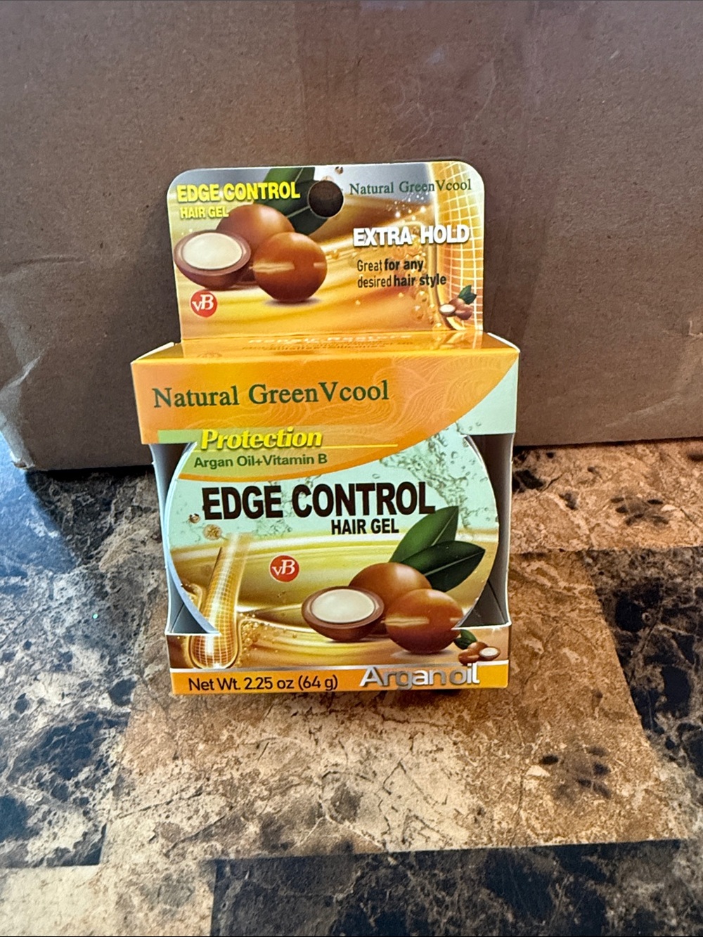 Edge Control Hair Gel - Yellow - Extra Hold